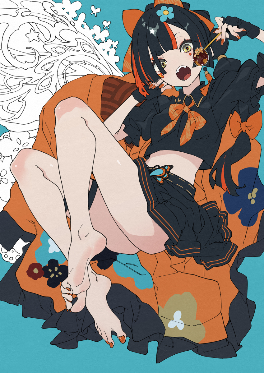 This is a pixiv picture whose title is 蝶屋はなびさん.