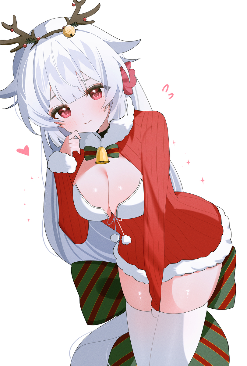 This is a pixiv picture whose title is 🎅.