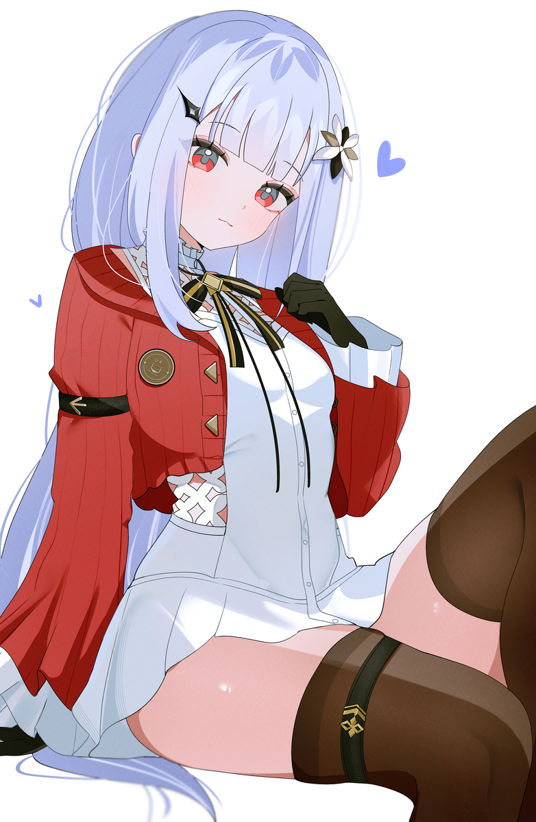 This is a pixiv picture whose title is 💙.