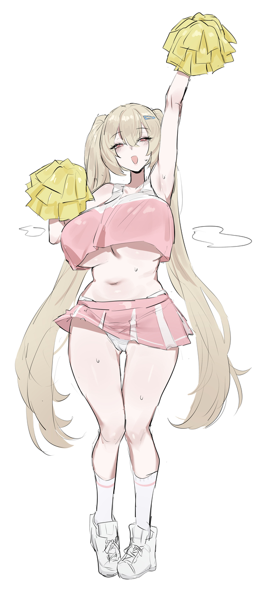 This is a pixiv picture whose title is 오빠들 힘내~.