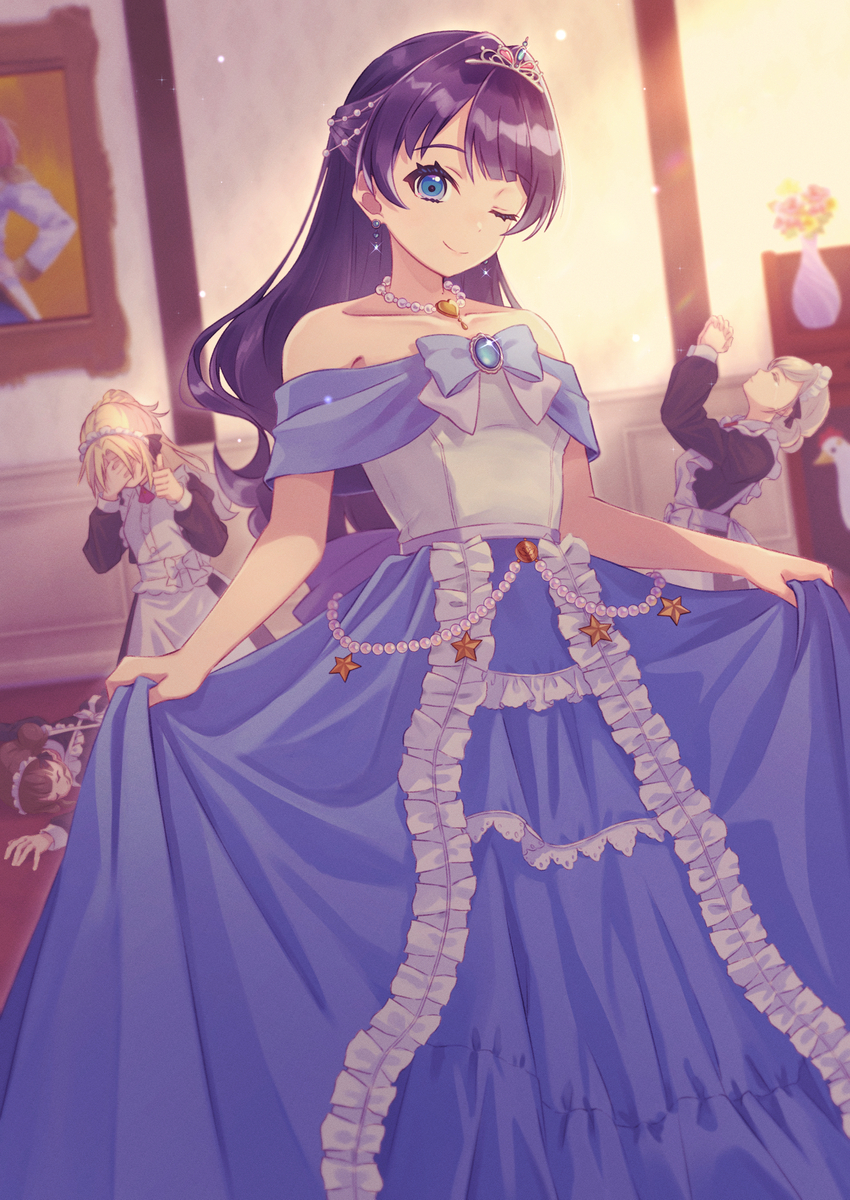 This is a pixiv picture whose title is Happy Birthday! Sayaka 2026.