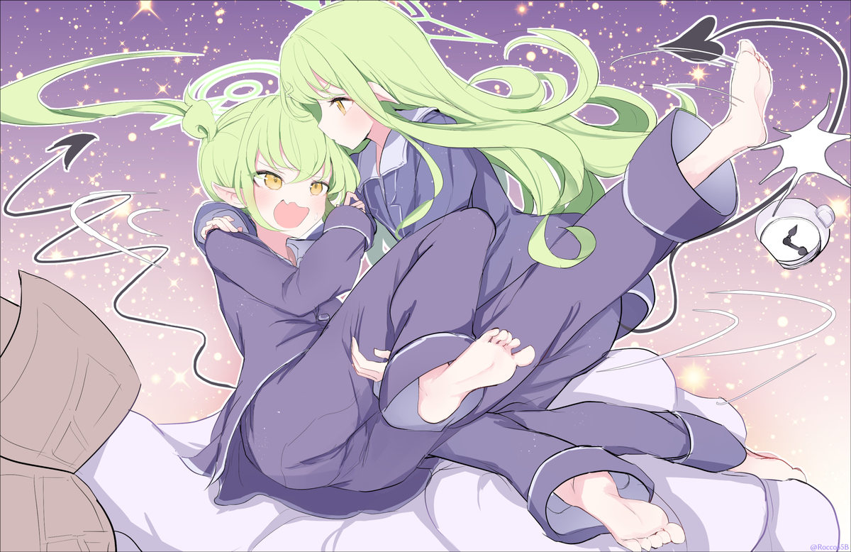 This is a pixiv picture whose title is ストップストップ！！.