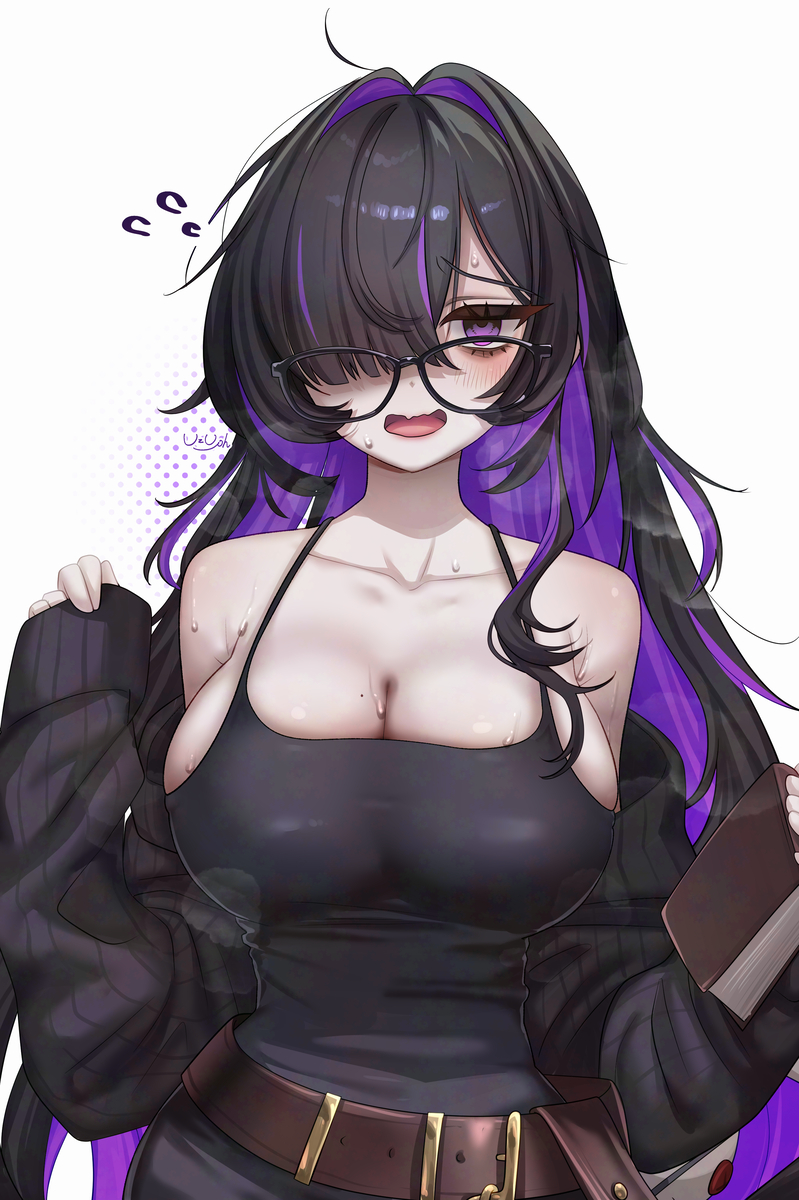 This is a pixiv picture whose title is はぁはぁっ…お、お待たせしました….