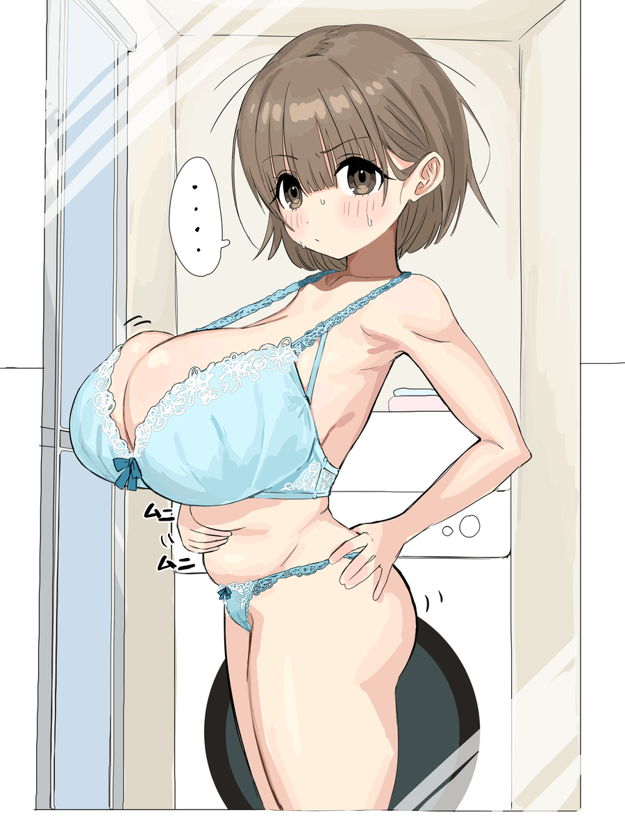This is a pixiv picture whose title is 正月太り.