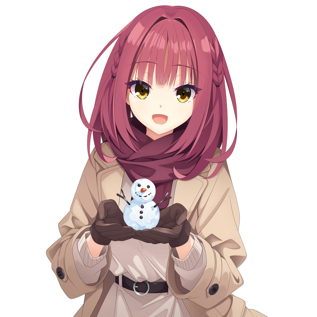 This is a pixiv picture whose title is 冬の贈りもの.