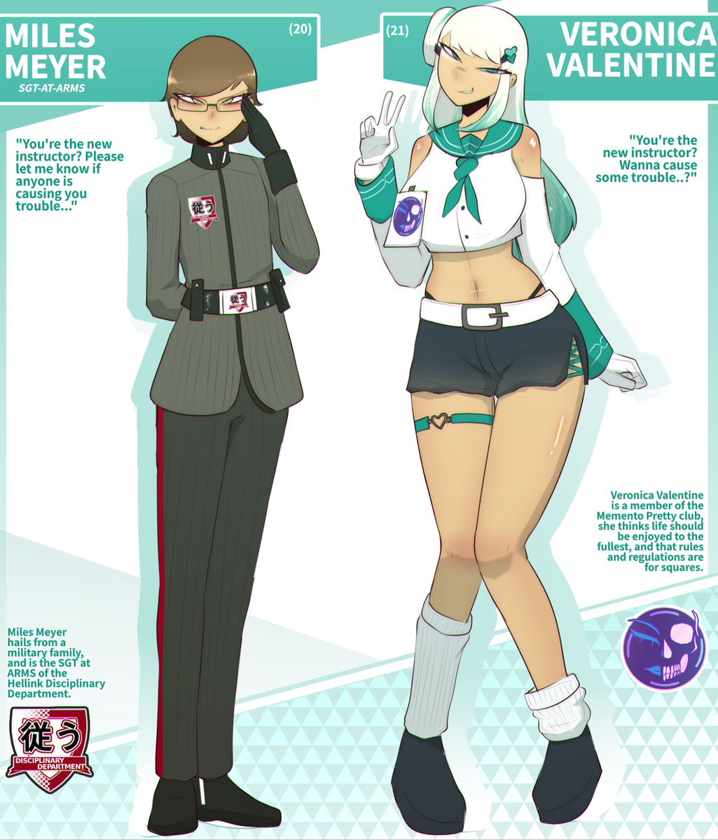 This is a pixiv picture whose title is ⟪ The switch couple ⟫.