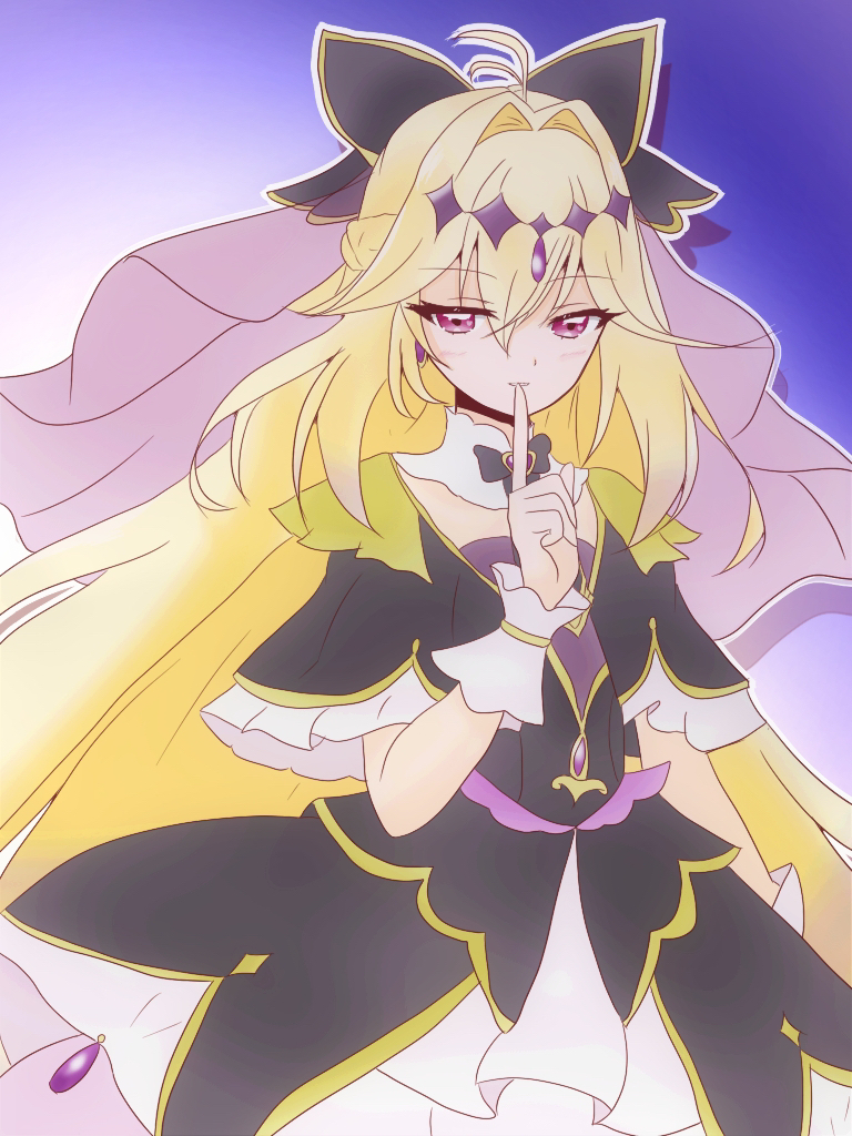 This is a pixiv picture whose title is キュアアルカナ・シャドウ.