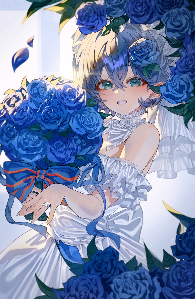 This is a pixiv picture whose title is リン.