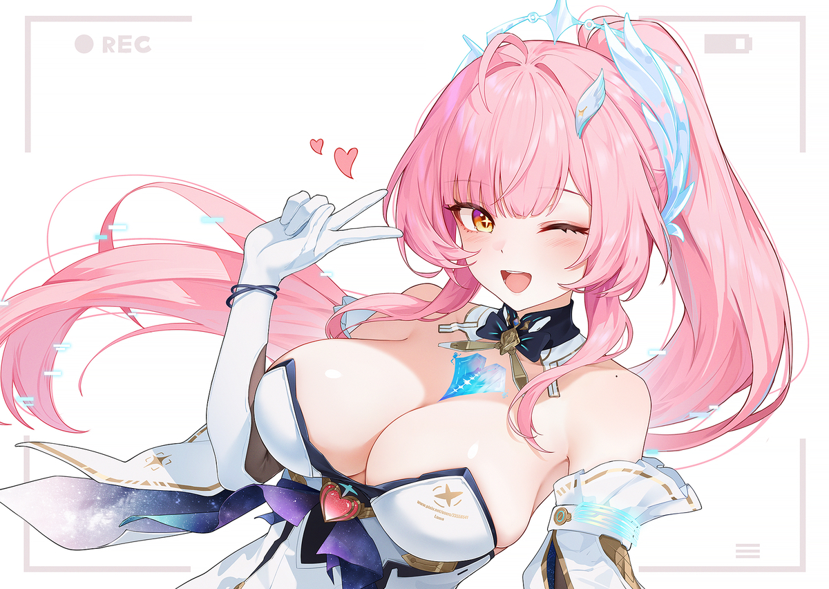 This is a pixiv picture whose title is 爱弥斯.