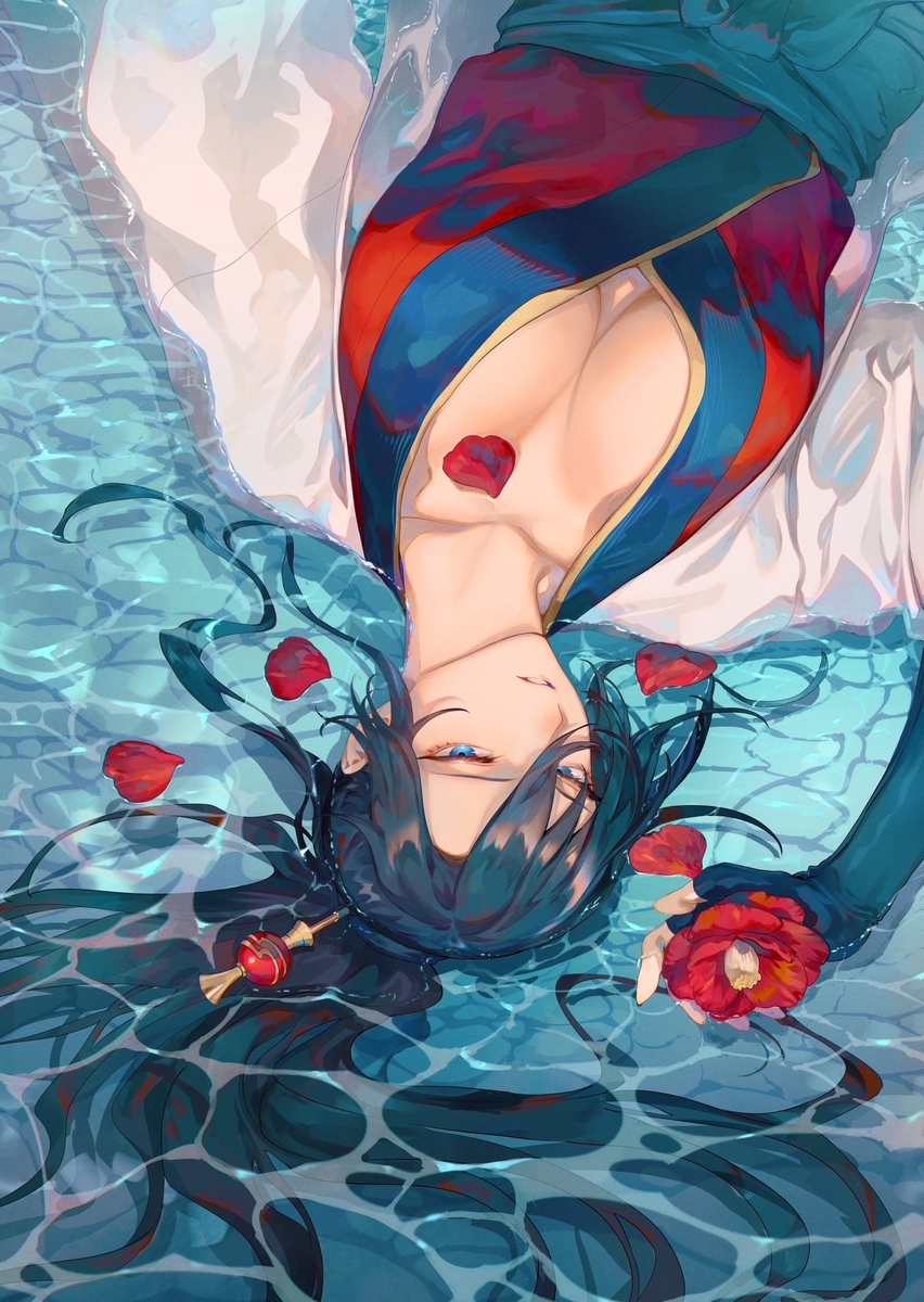 This is a pixiv picture whose title is 神楽.