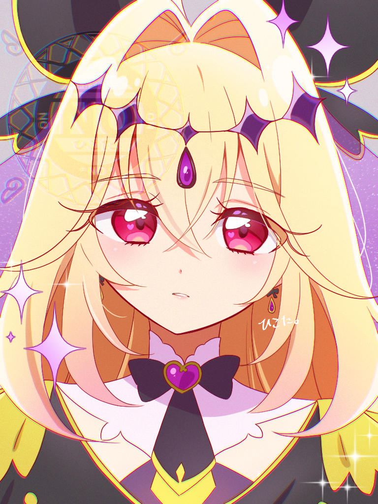 This is a pixiv picture whose title is キュアアルカナ・シャドウ.