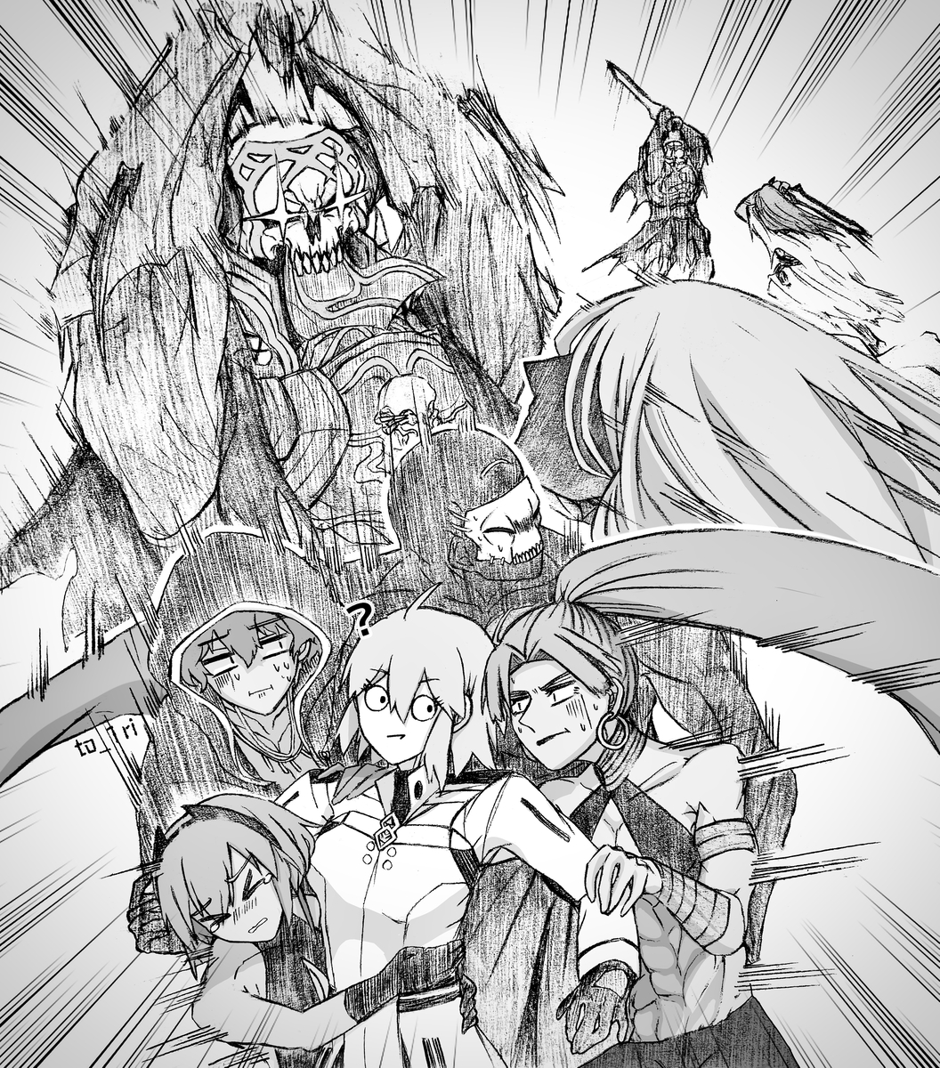 This is a pixiv picture whose title is もしお互い認識できたら.