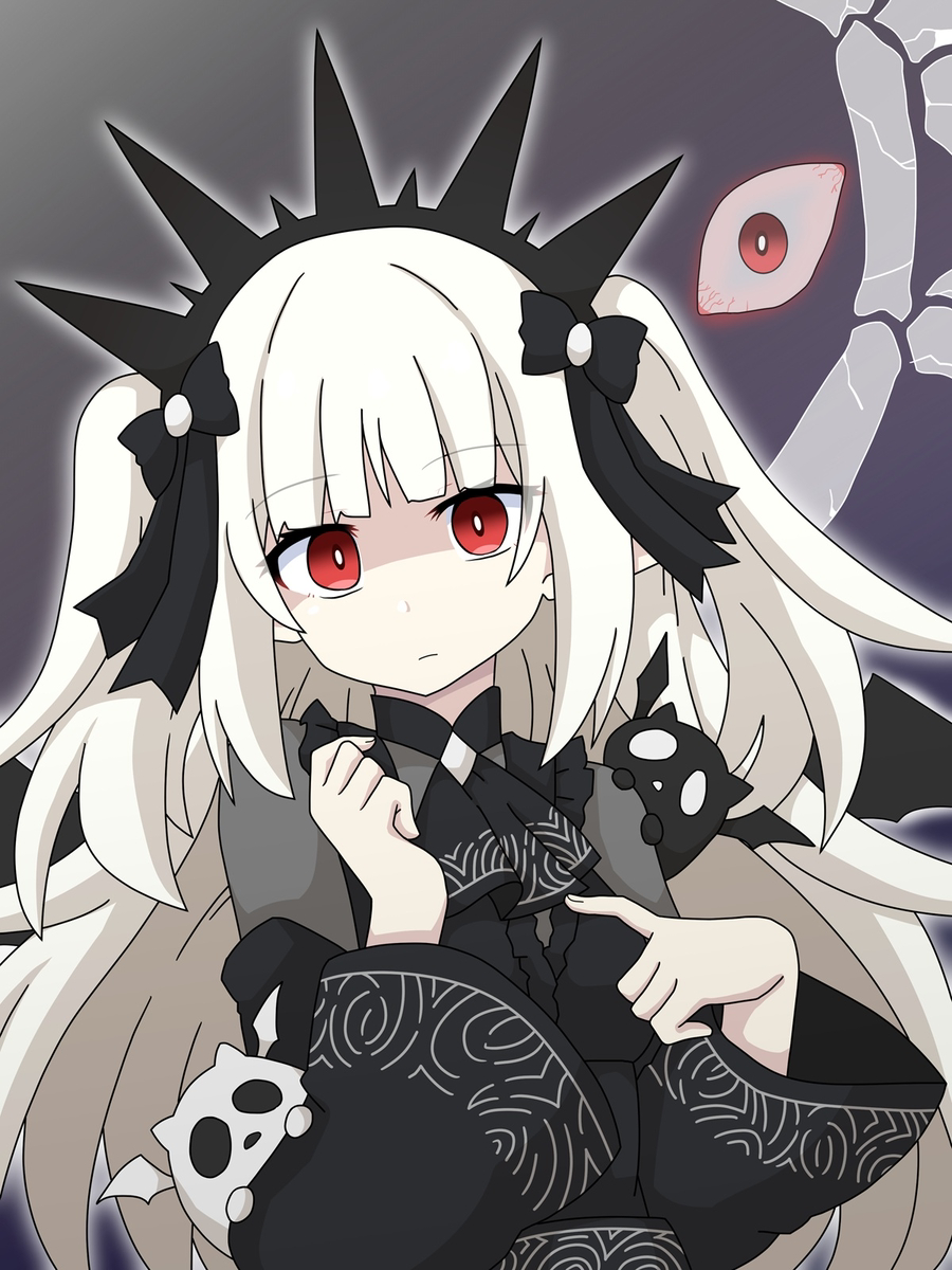 This is a pixiv picture whose title is 深淵より覗くクゥーちゃん.