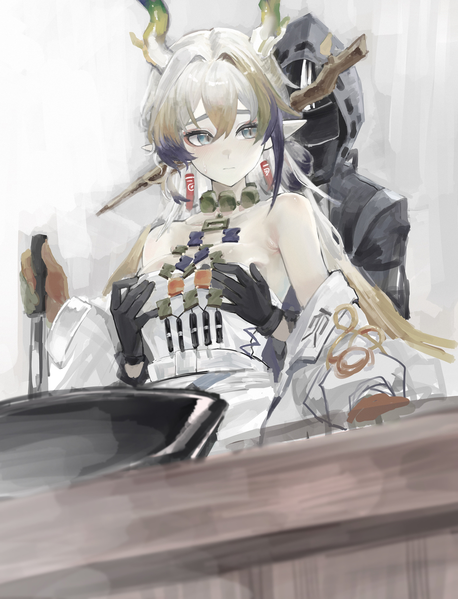 This is a pixiv picture whose title is 撒娇.