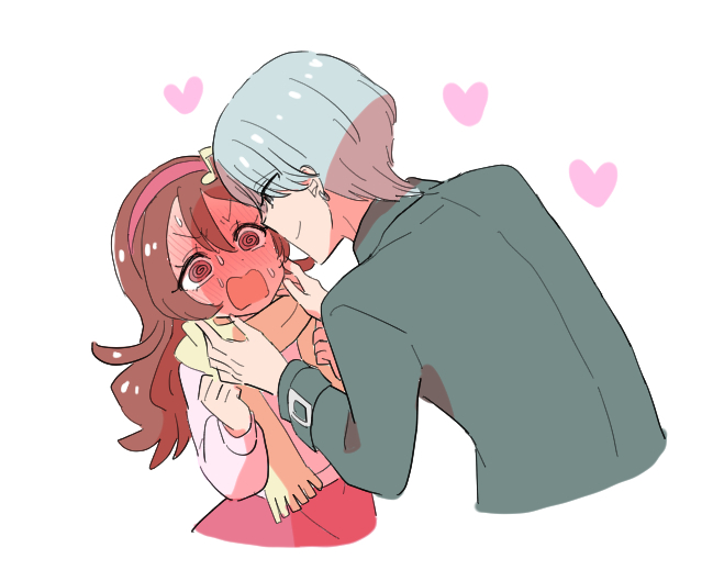 This is a pixiv picture whose title is 恋の絵.