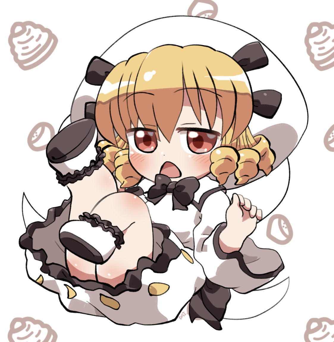 This is a pixiv picture whose title is ふんわりルナチャイルド.