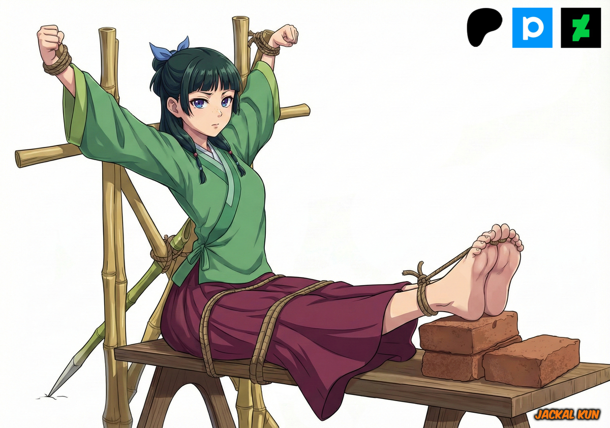 This is a pixiv picture whose title is Maomao - Apothecary Diaries.