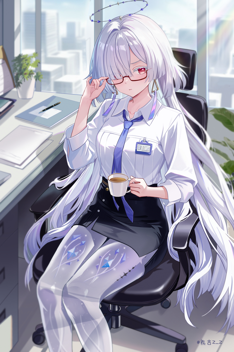 This is a pixiv picture whose title is 莫宁.