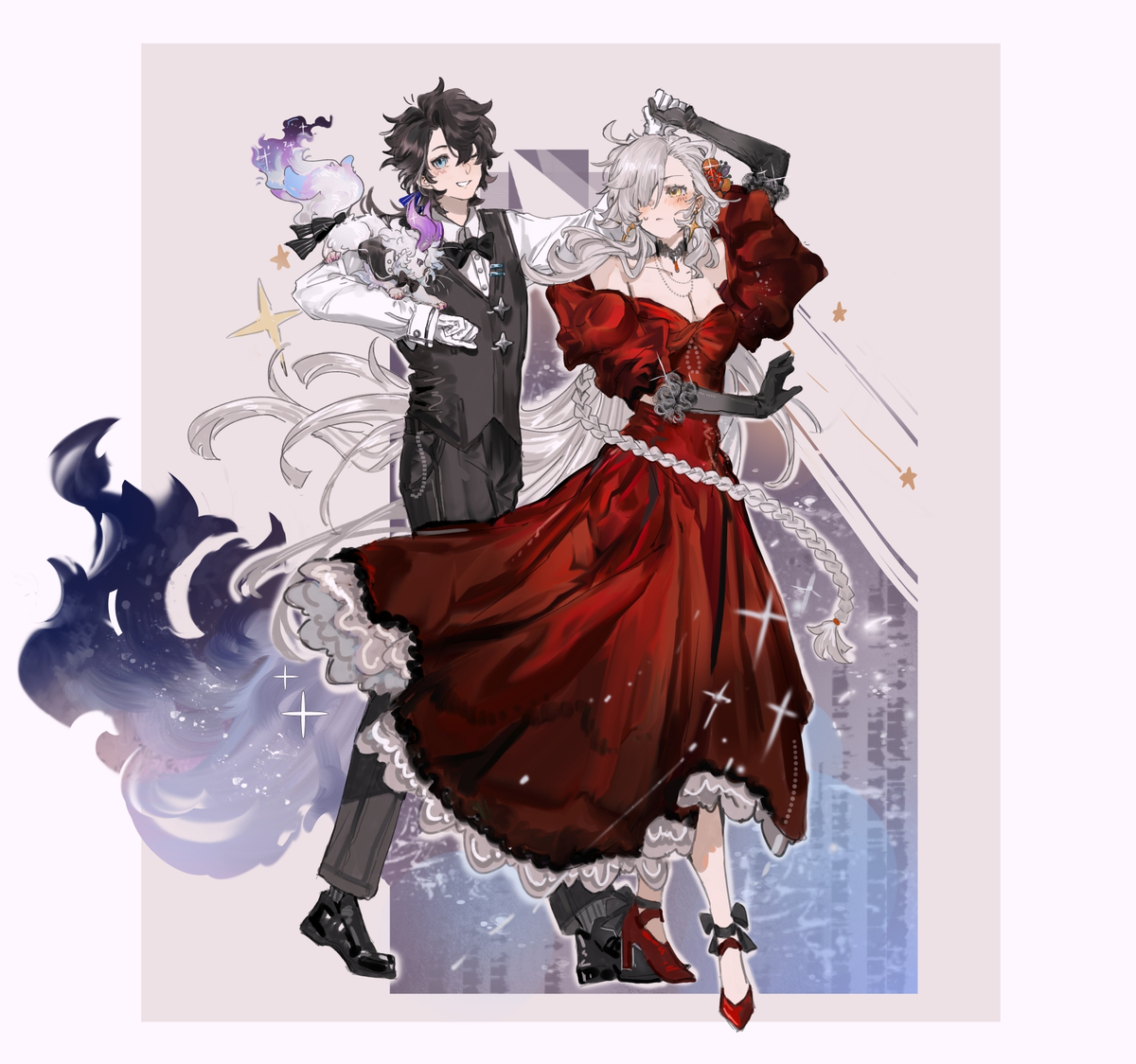 This is a pixiv picture whose title is 💃✨.