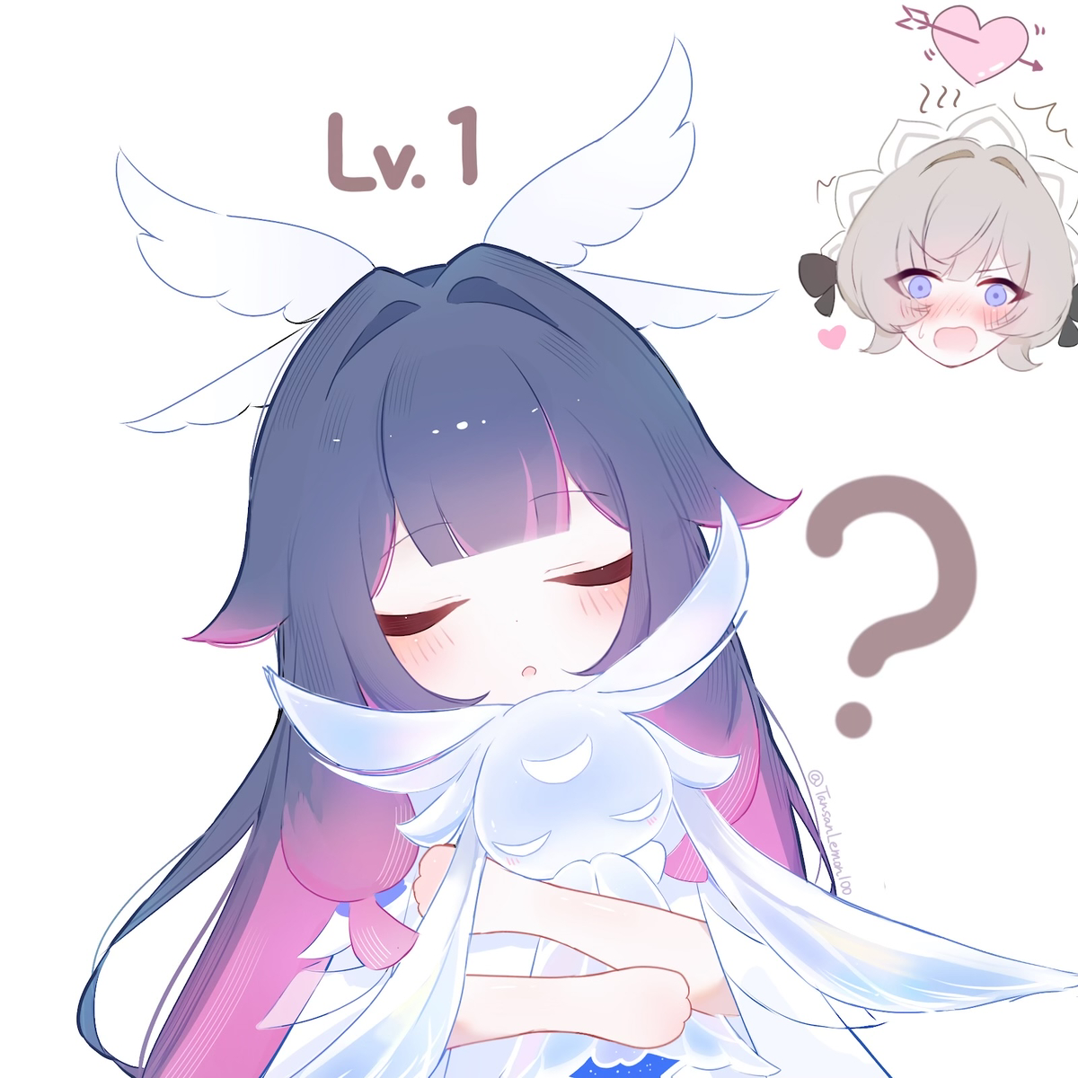 This is a pixiv picture whose title is level 1コロンビーナ.