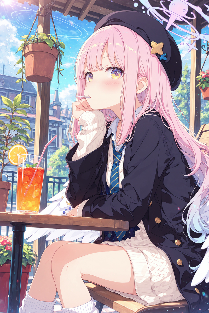 This is a pixiv picture whose title is 聖園ミカ.