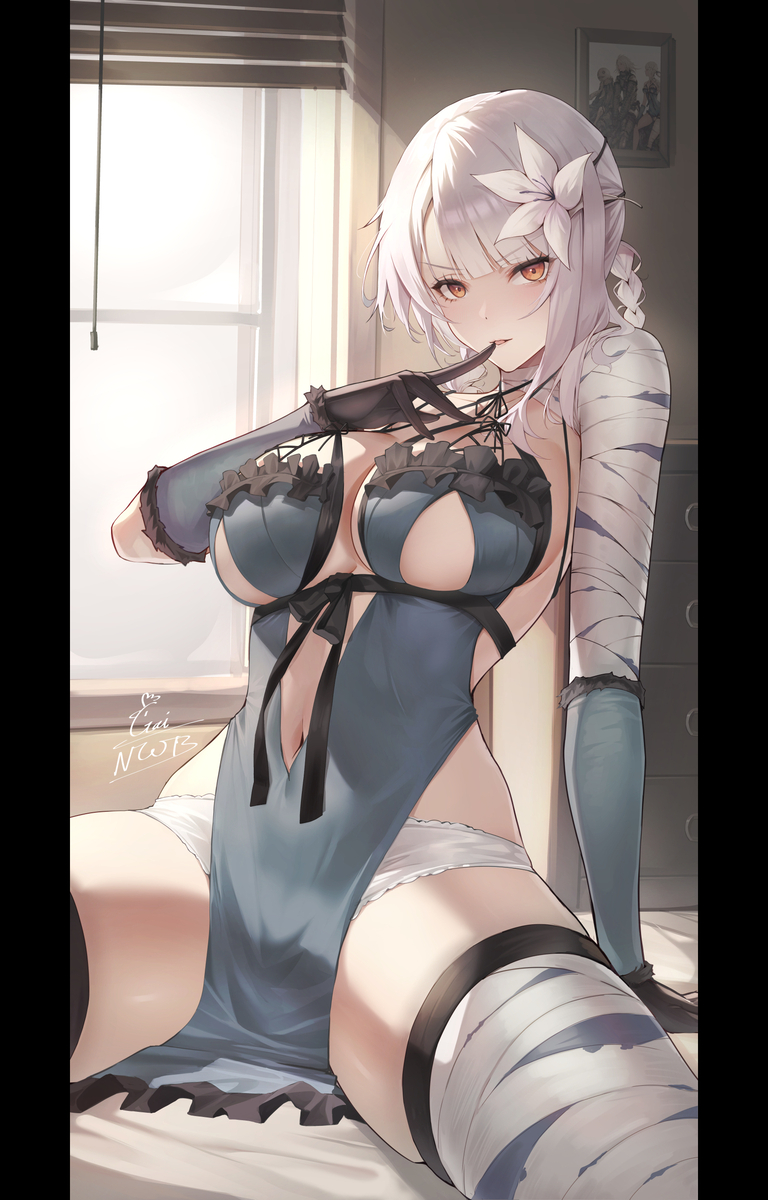 This is a pixiv picture whose title is カイネ.