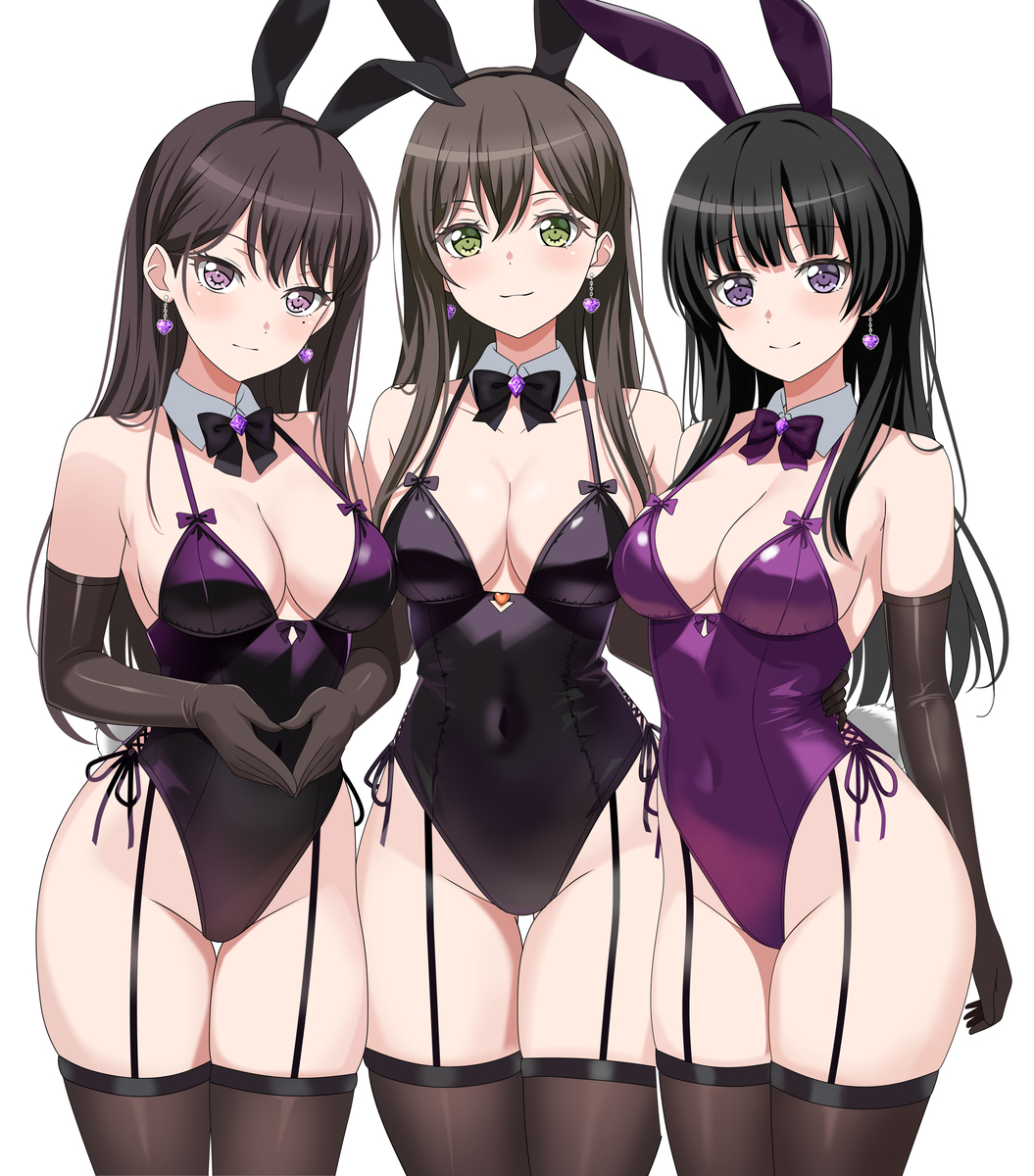 This is a pixiv picture whose title is More Cute Bunnies!.