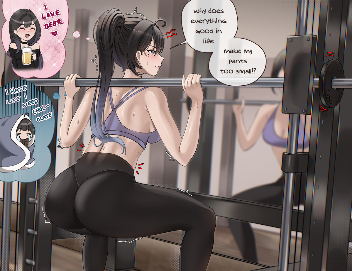 This is a pixiv picture whose title is OC.