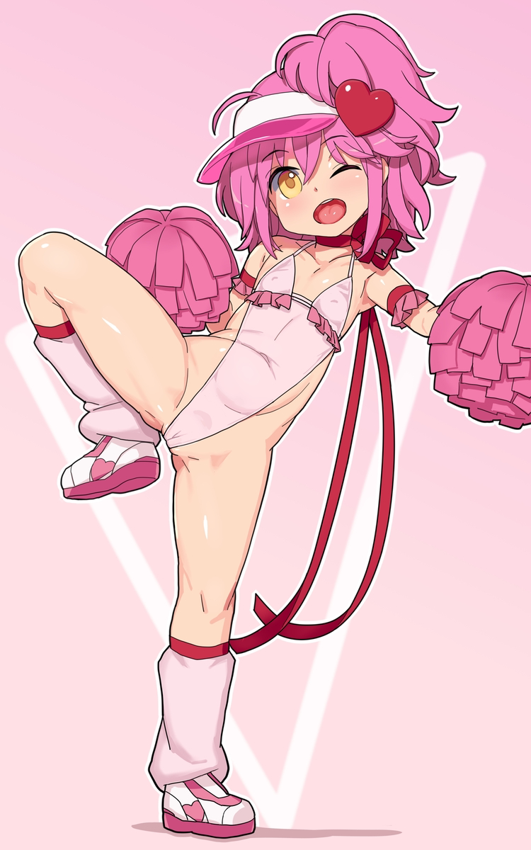 This is a pixiv picture whose title is 足上げあむちゃん.