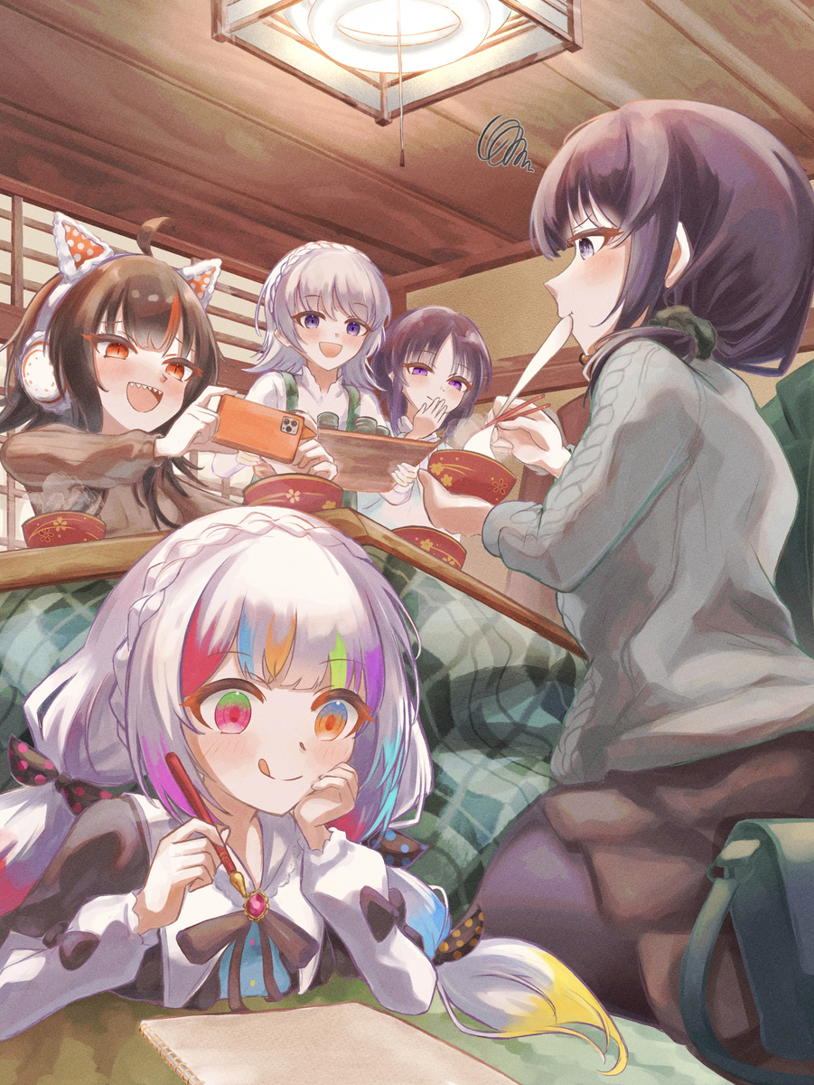 This is a pixiv picture whose title is お雑煮ナノカちゃん.