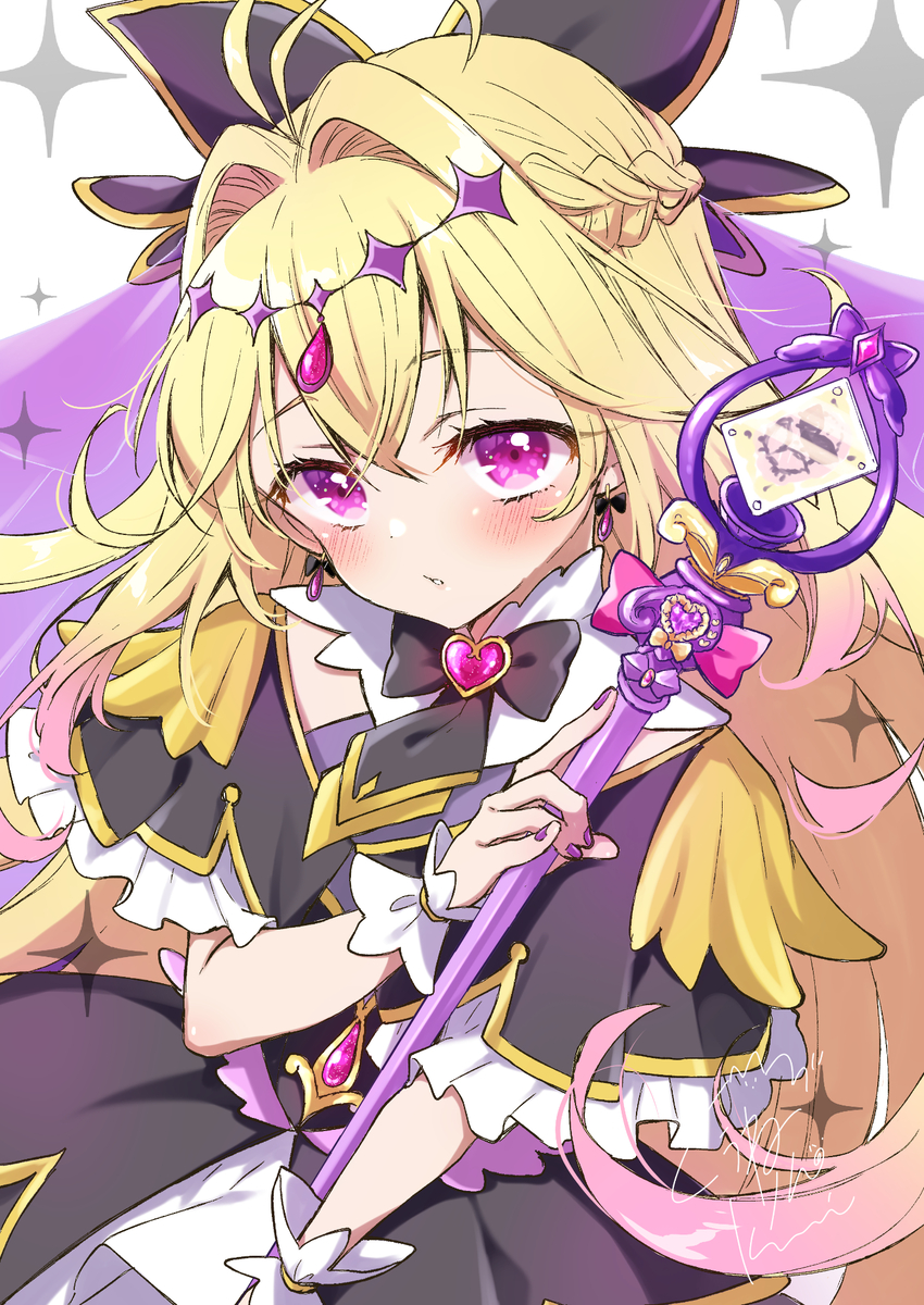 This is a pixiv picture whose title is キュアアルカナ・シャドウちゃん.