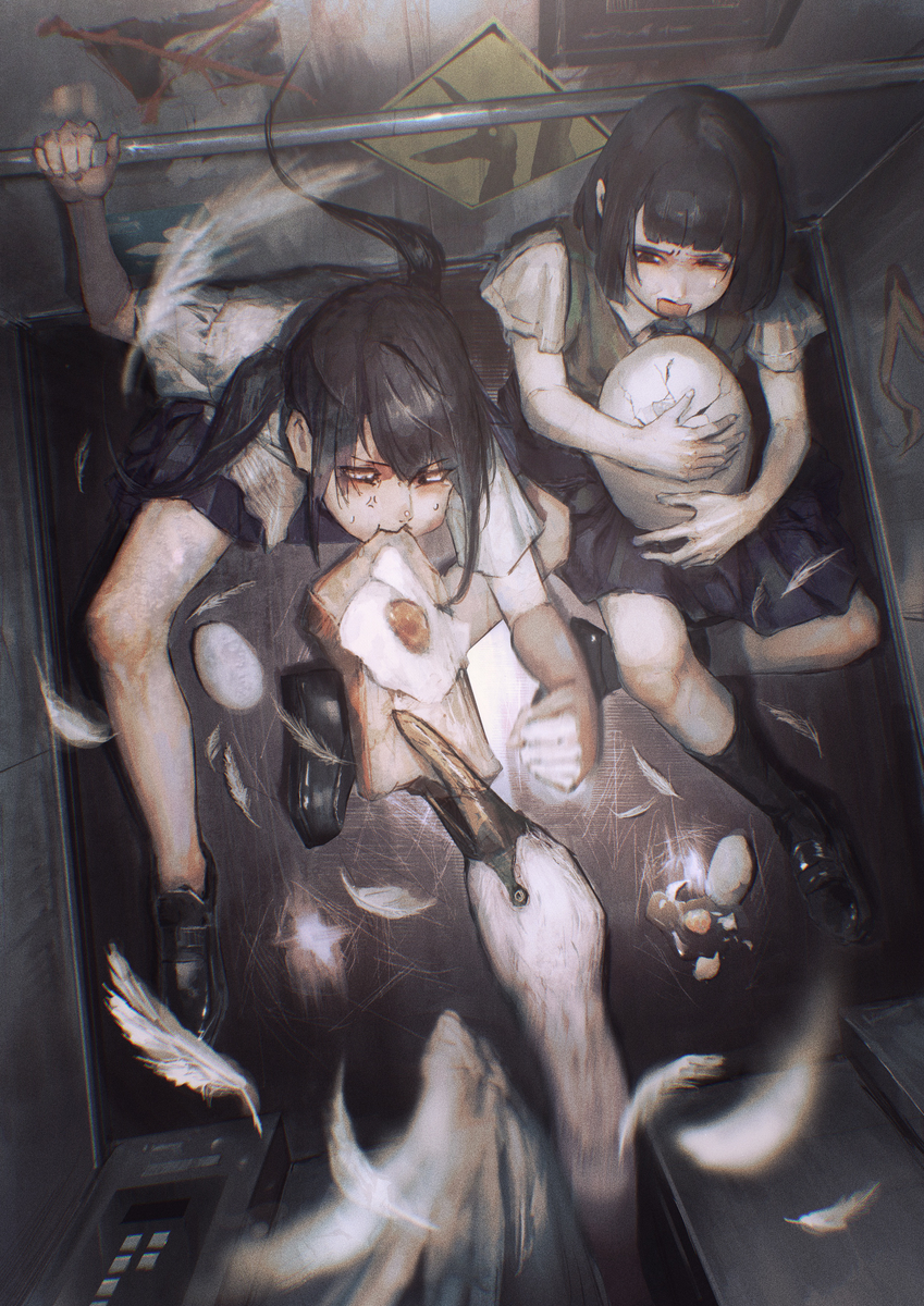 This is a pixiv picture whose title is トリアイ.