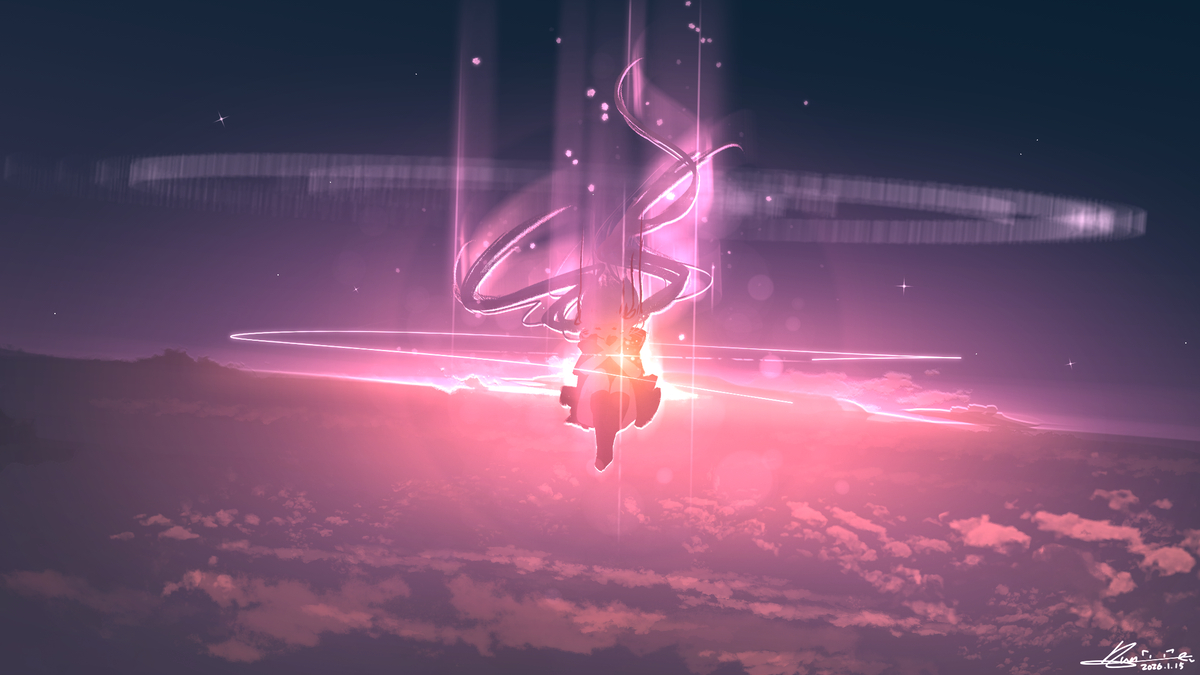 This is a pixiv picture whose title is Advent.