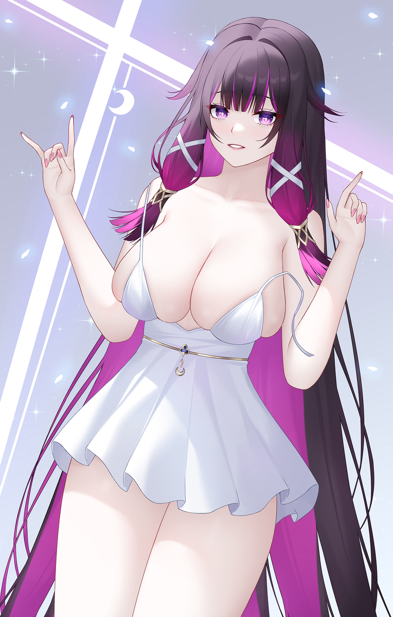 This is a pixiv picture whose title is Columbina.