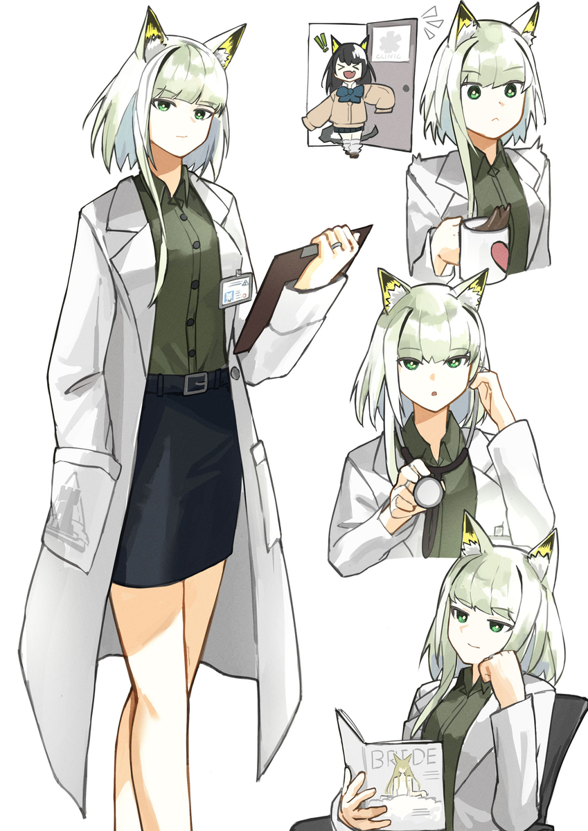 This is a pixiv picture whose title is ケルシー先生.