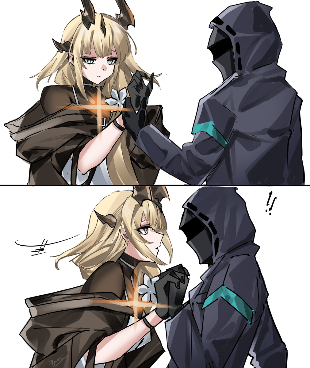 This is a pixiv picture whose title is Reed handholding.