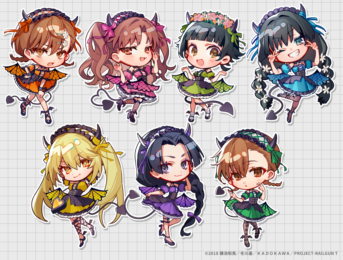 This is a pixiv picture whose title is とある科学の超電磁砲WEBくじ.