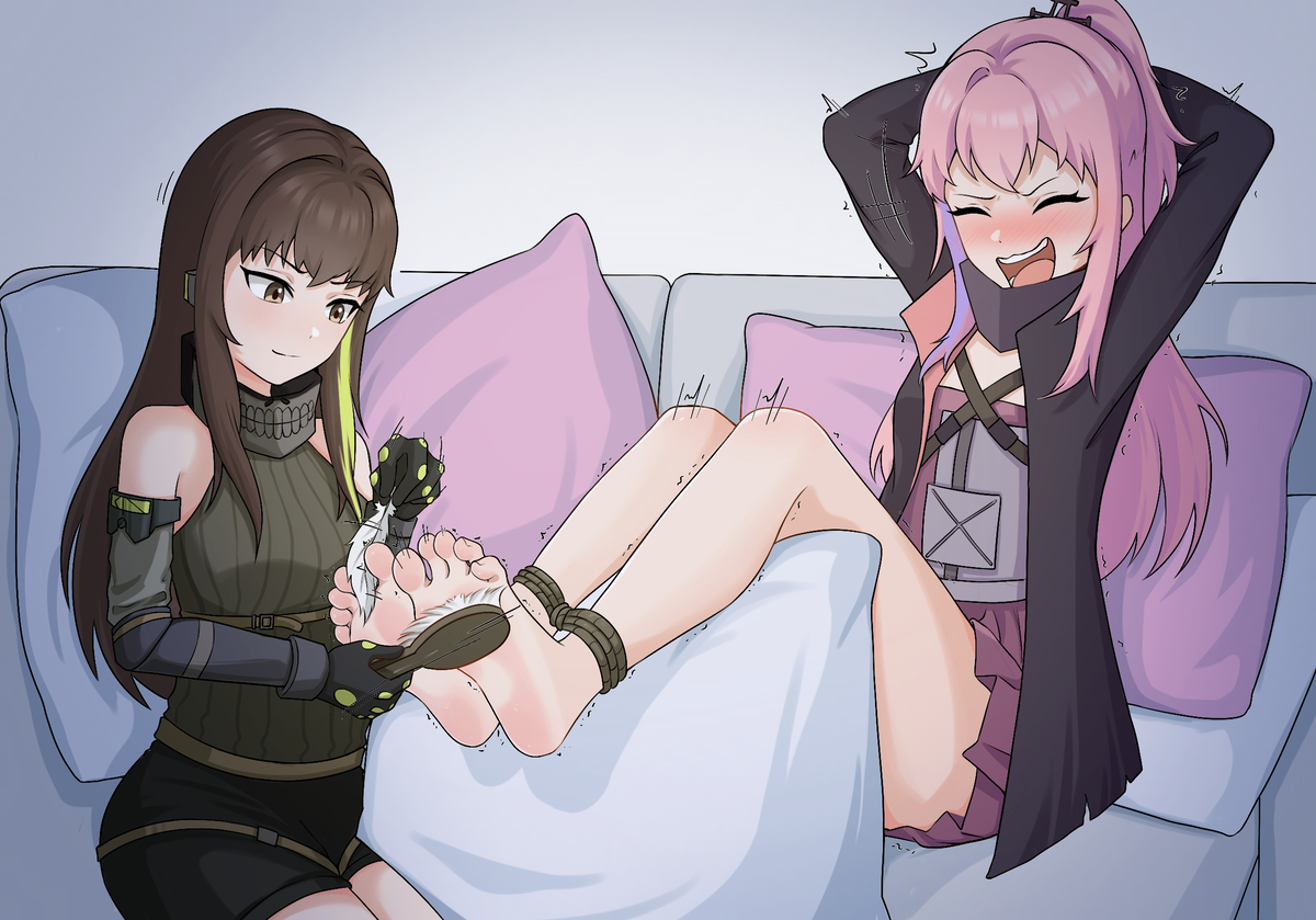 This is a pixiv picture whose title is 【约稿】少女前线.