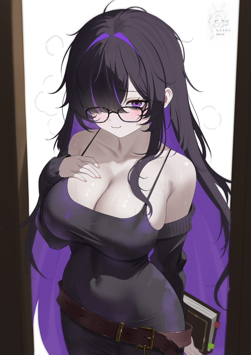 This is a pixiv picture whose title is label.