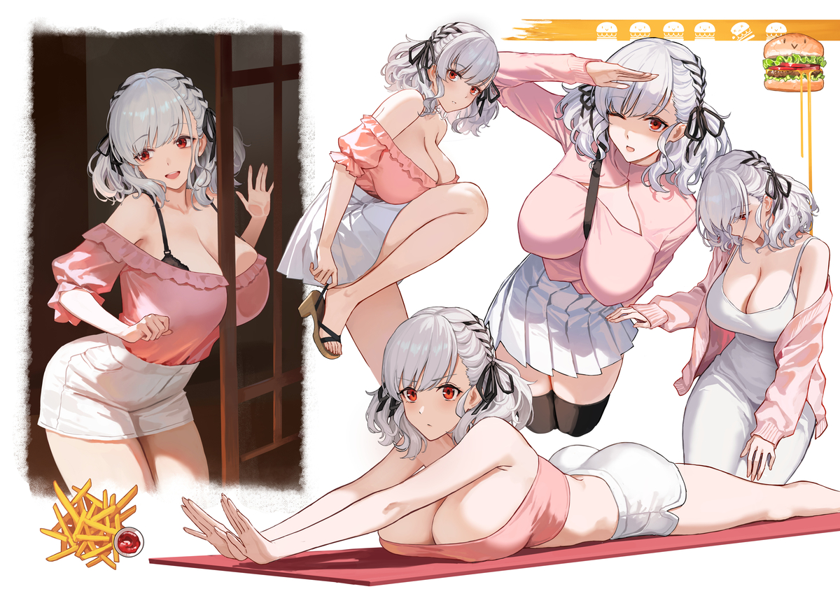 This is a pixiv picture whose title is 参考练习.