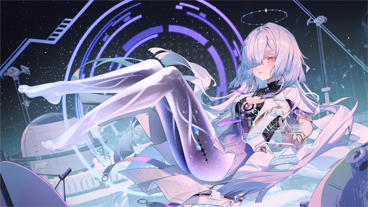 This is a pixiv picture whose title is 飞向比星辰更高的地方.