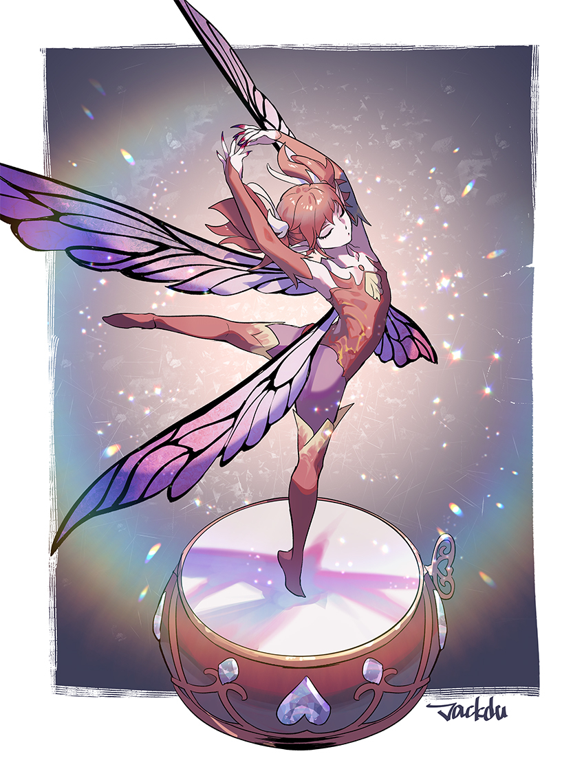 This is a pixiv picture whose title is Fae Music Box.