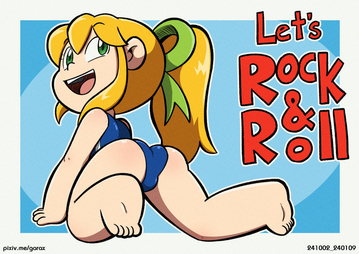 This is a pixiv picture whose title is Swimsuit Roll.