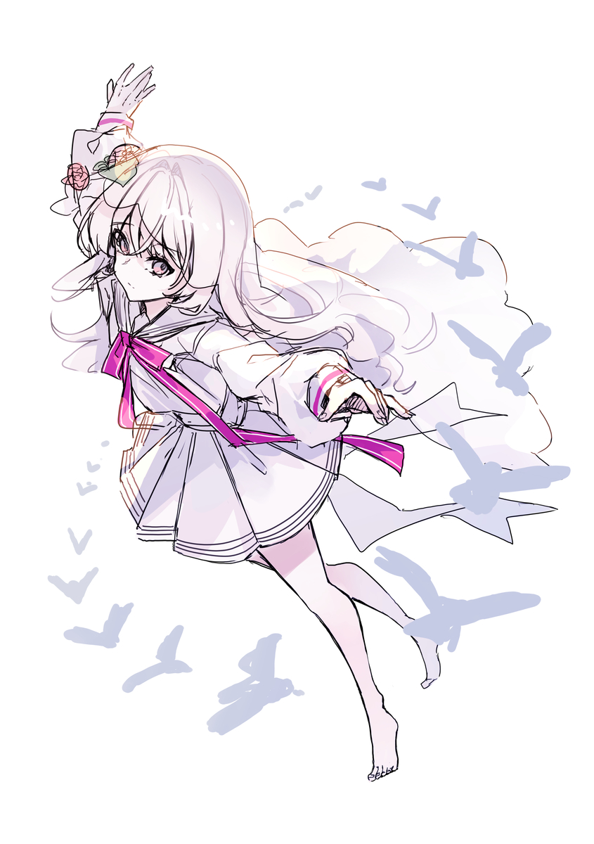 This is a pixiv picture whose title is Arcaea 落書き.