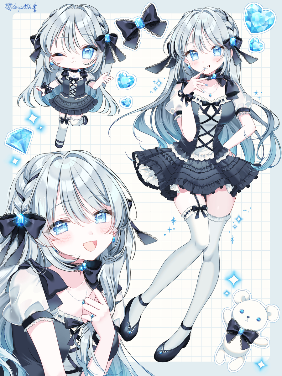 This is a pixiv picture whose title is アクアマリン💎.