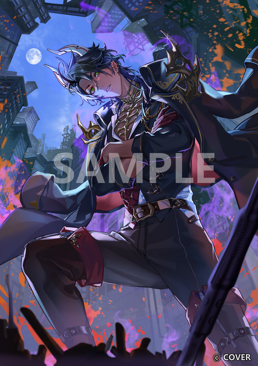 This is a pixiv picture whose title is 荒咬オウガ 誕生日記念2026.