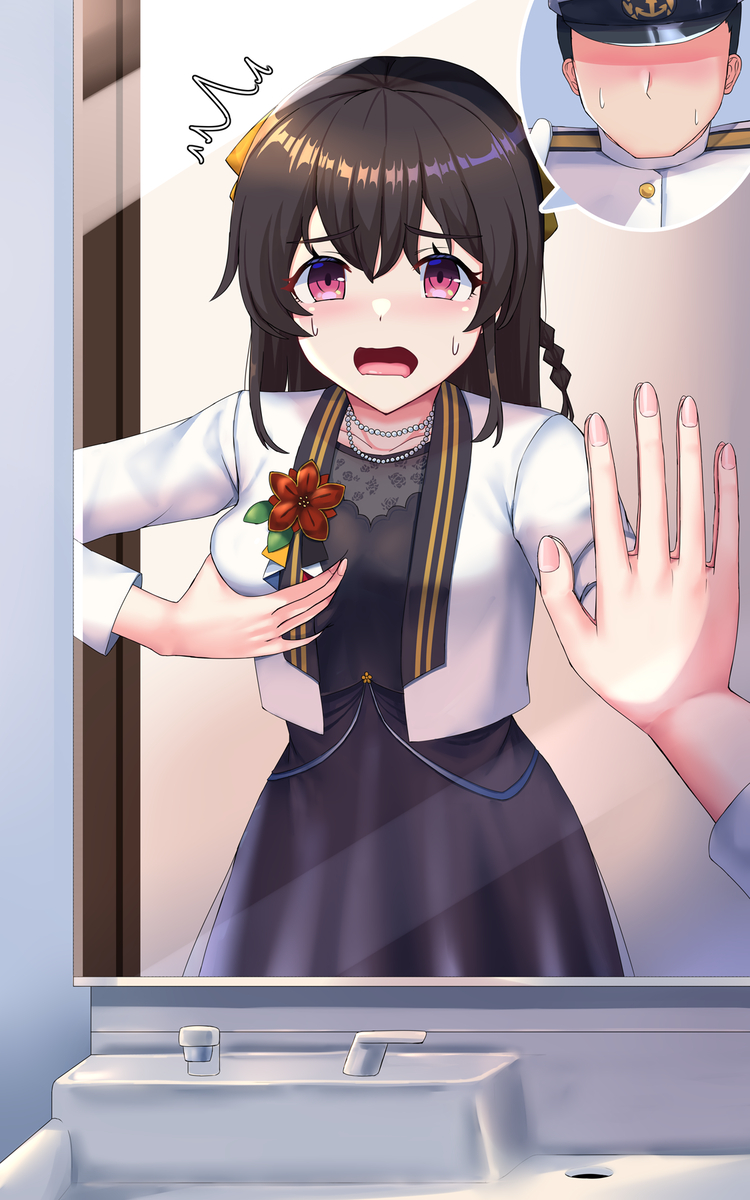 This is a pixiv picture whose title is skeb.