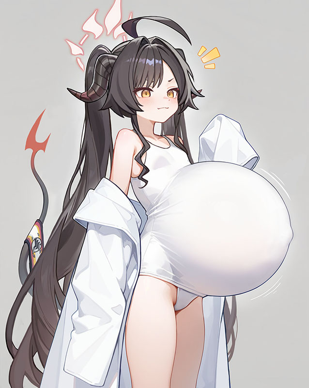 This is a pixiv picture whose title is 元気子宮.