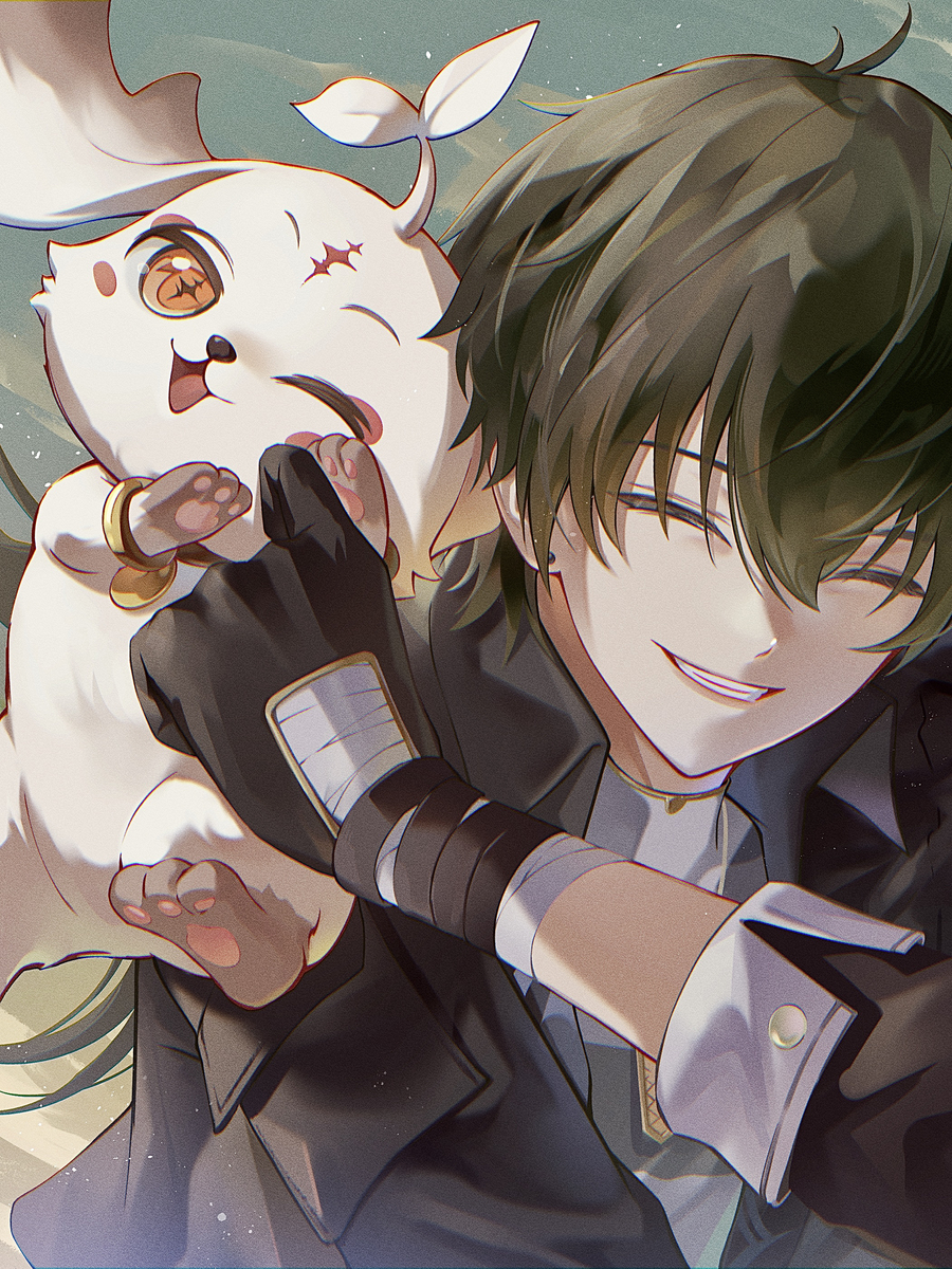 This is a pixiv picture whose title is 漂泊者.