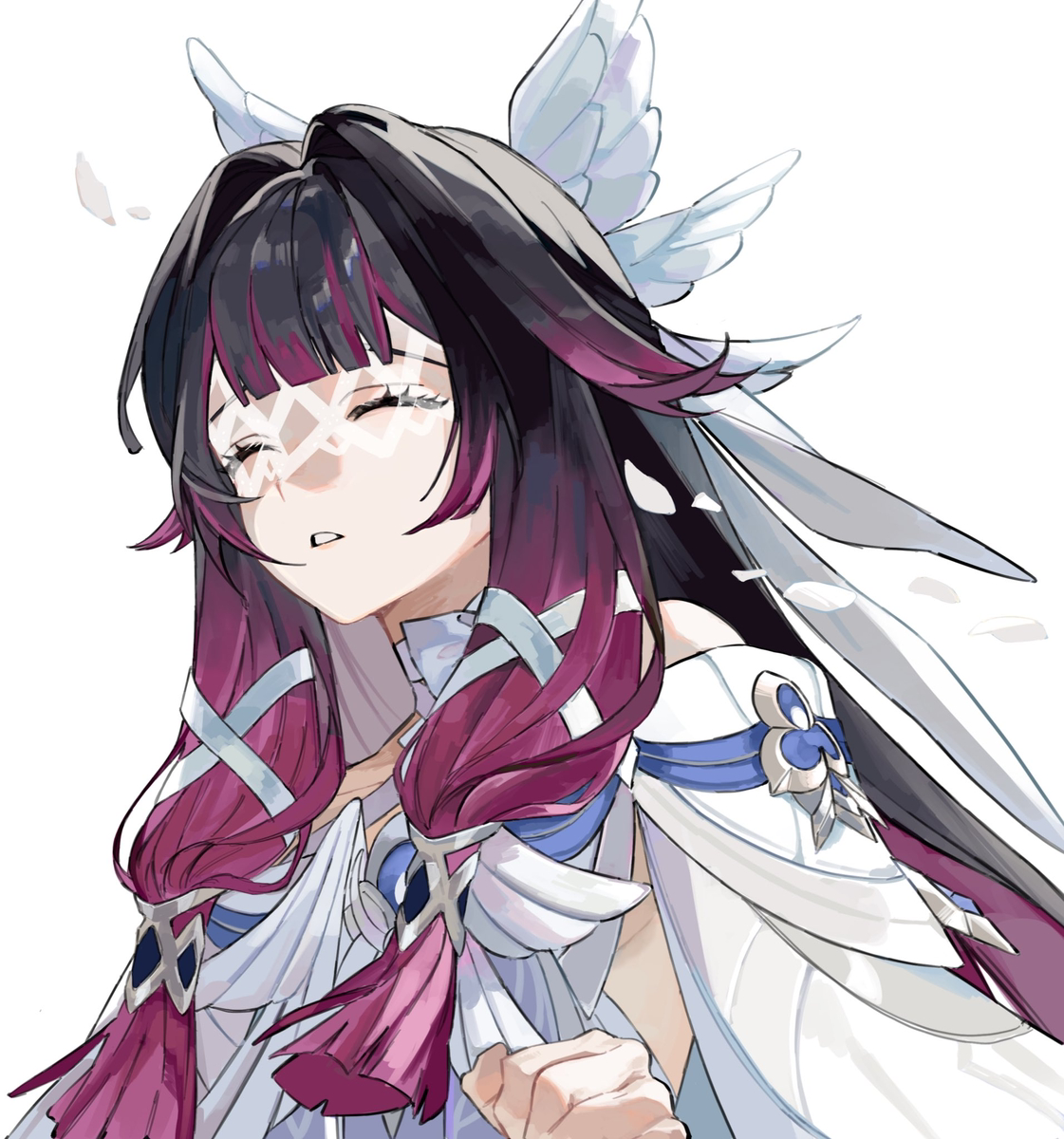 This is a pixiv picture whose title is ここにいるよ.